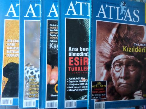Atlas Dergisi 2001 / 99-101-102-104-105 (5 Adet)