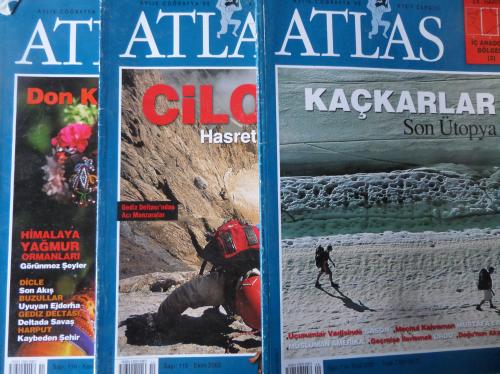 Atlas Dergisi 2002 / 114-115-116 (3 Adet)