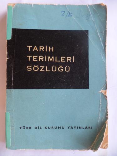 Tarih Terimleri Sözlüğü Bekir Sıtkı Baykal
