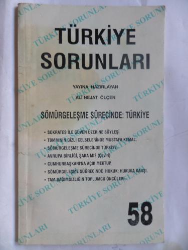 Türkiye Sorunları Özel Sayı: 58