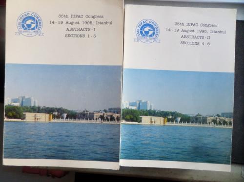 35th Iupac Congress 14-19 August 1995 Abstracts I-II Sections 1-3/4-5