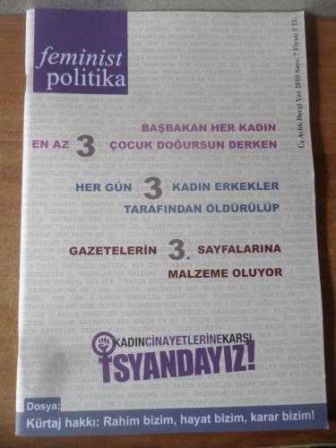 Feminist Politika 2010 / 7 - Kürtaj Hakkı : Rahim Bizim, Hayat Bizim, Karar Bizim!