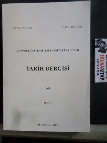 Tarih Dergisi 2005 / 41
