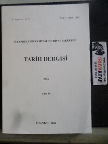 Tarih Dergisi 2004 / 40