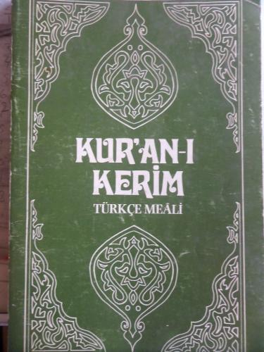 Kur'an- Kerim Türkçe Meali