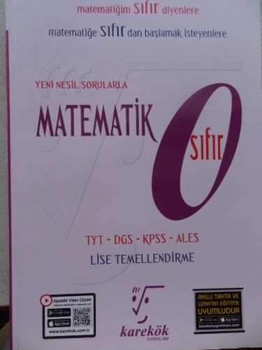 Matematik Sıfır - TYT - DGS - KPSS - ALES