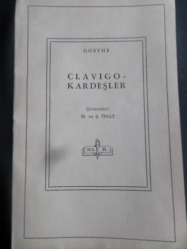 Clavigo-Kardeşler Goethe