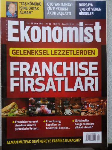 Ekonomist Dergisi 2013 / 41 - Geleneksel Lezzetlerden Franchise Fırsat