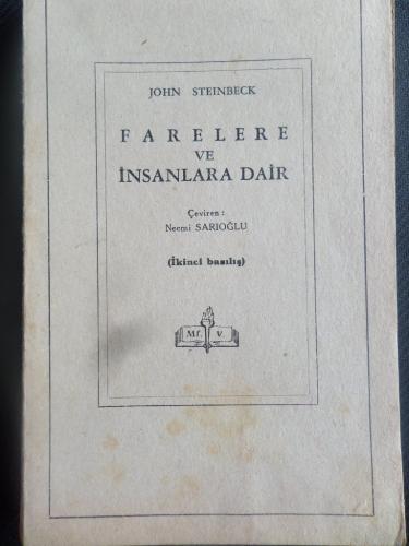 Farelere ve İnsanlara Dair John Steinbeck