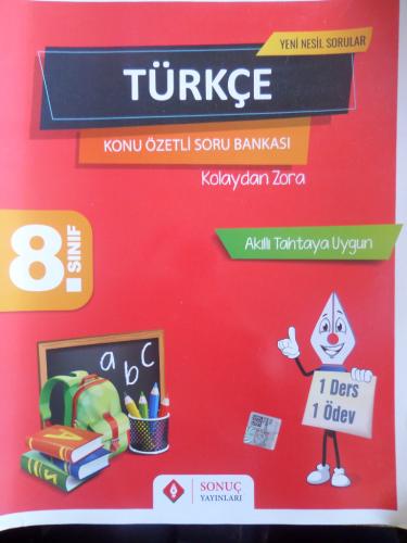 8. Sınıf Türkçe Konu Özetli Soru Bankası Kolaydan Zora