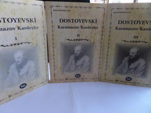 Karamazov Kardeşler 3 Cilt Takım Fyodor Dostoyevski