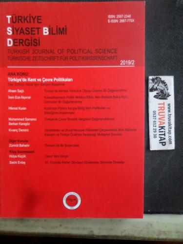 Türkiye Siyaset Bilimi Dergisi 2019 / 2