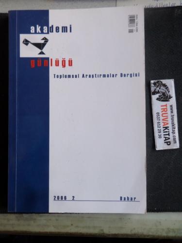 Toplumsal Araştırmalar Dergisi 2006 / 2