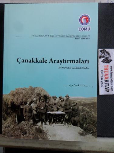 Çanakkale Araştırmaları 2014 / 16
