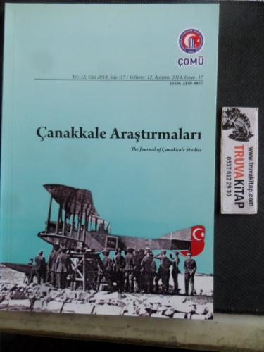 Çanakkale Araştırmaları 2014 / 17