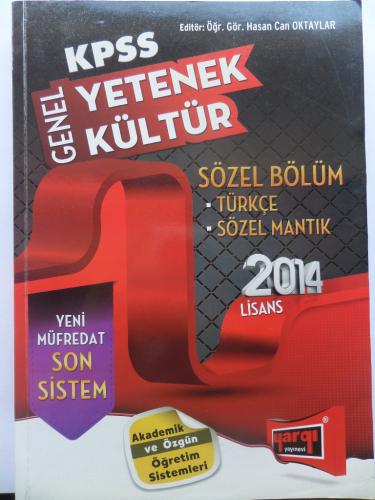 KPSS Genel Yetenek - Genel Kültür Türkçe