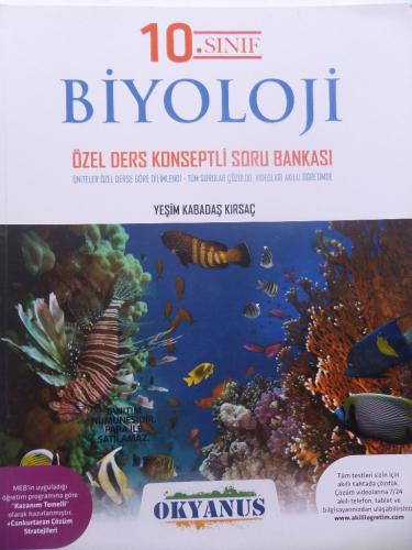 10. Sınıf Biyoloji Özel Ders Konseptli Soru Bankası