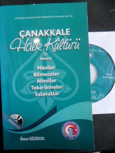 Çanakkale Halk Kültürü I (CD'li) Ömer Gözükızıl