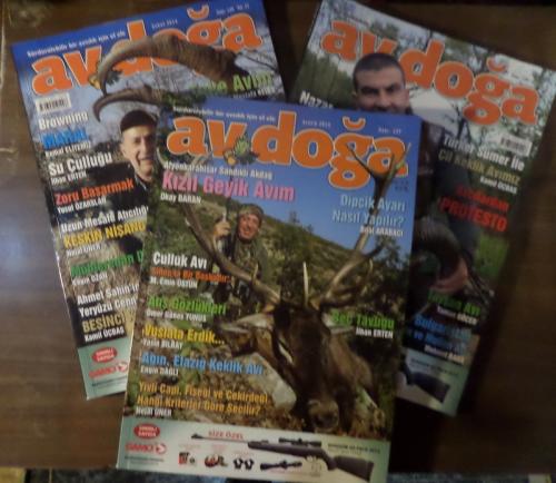 Av Doğa 2013 / 127-128-129 (3 Dergi)