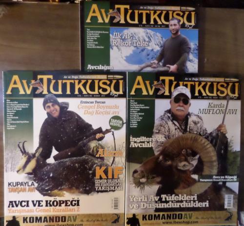 Av Tutkusu 2013 / 180-181-182 (3 Dergi)