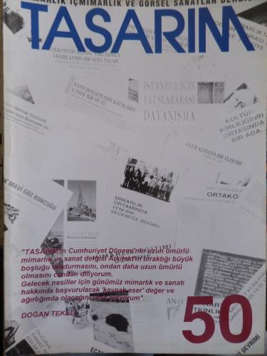 Tasarım Mimarlık İçmimarlık ve Görsel Sanatlar Dergisi 1995 / 50
