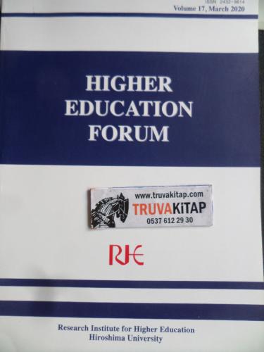 Higher Education Forum 2020 / 17