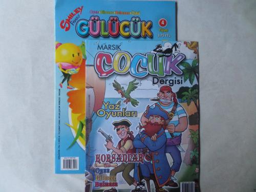 Gülücük Dergisi Sayı 4 + Marsık Çocuk Dergisi Sayı 3