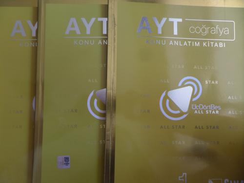 AYT Coğrafya Konu Anlatım Kitabı / 3 Adet (ÜçDörteş All Star)