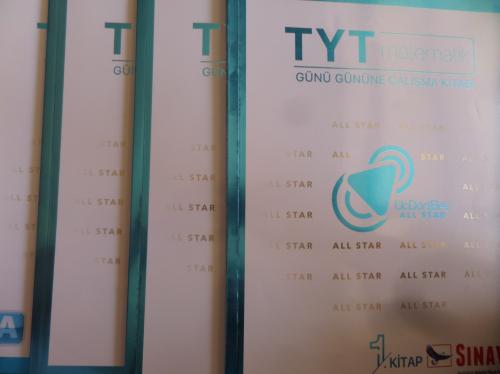 TYT Matematik Günü Gününe Çalışma Kitabı / 4 Adet (ÜçDörteş All Star)