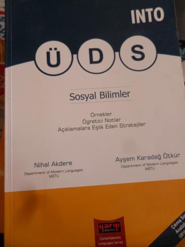 INTO ÜDS Sosyal Bilimler Nihal Akdere