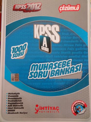 KPSS A Grubu Muhasebe Soru Bankası