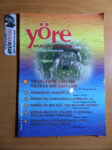 Yöre Aylık Kültür Dergisi 2010 / 118