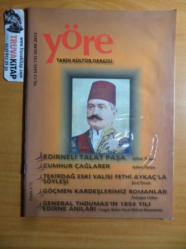 Yöre Aylık Kültür Dergisi 2012 / 142