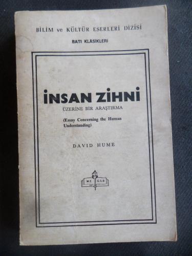 İnsan Zihni Üzerine Bir Araştırma David Hume