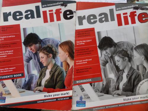 Real Life Pre-İntermediate Student's Book +Workbook (CD'li) Sarah Cunn
