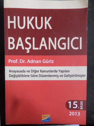 Hukuk Başlangıcı Adnan Güriz