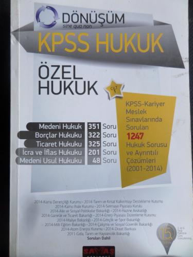 Dönüşüm - KPSS Hukuk Özel Hukuk Cilt 1