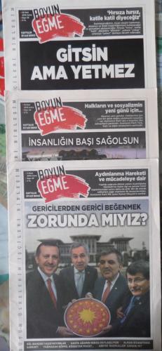 Boyun Eğme 2016 / 23-24-25 (3 Dergi)