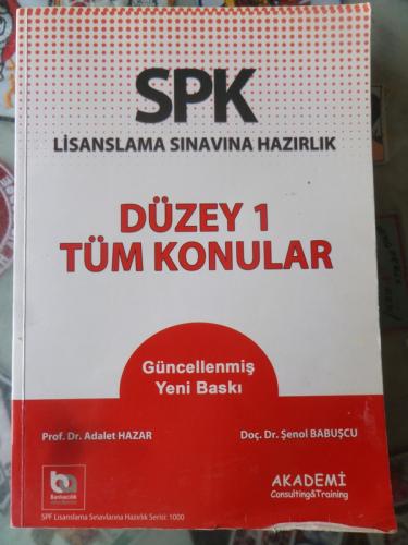 SPK Lisanslama Sınavına Hazırlık Düzey 1 Tüm Konular