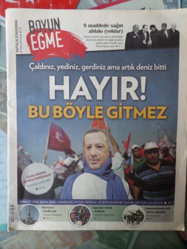 Boyun Eğme 2017 / 7 Nisan - Hayır ! Bu Böyle Gitmez