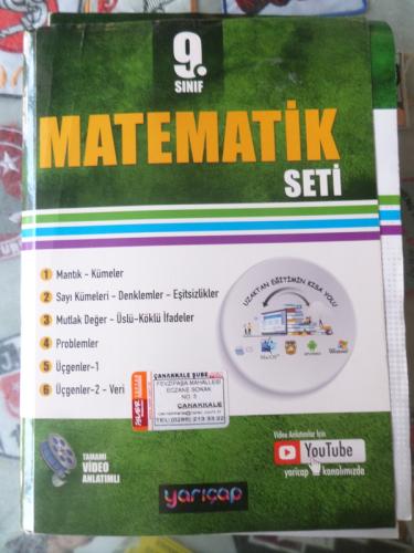 9. Sınıf Matematik Seti (İkinci El)
