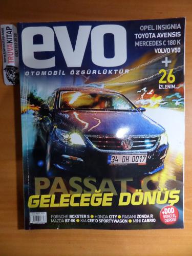 Evo Otomobil Dergisi - Passat CC Geleceğe Dönüş 2009 / Sayı: 24