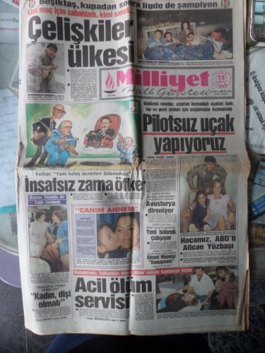 Milliyet 13 Mayıs 1990 - Pilotsuz Uçak Yapıyoruz