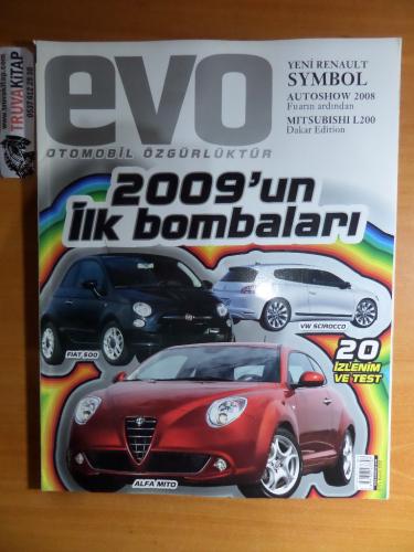 Evo Otomobil Dergisi - 2009''un İlk Bombaları 2008 / Sayı: 20