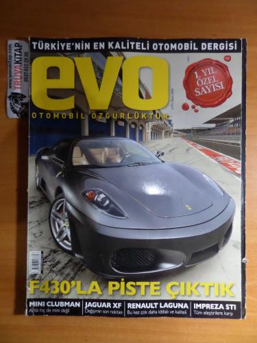 Evo Otomobil Dergisi - F430'la Piste Çıktık 2008 / Sayı: 13