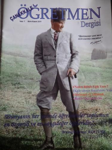 Çanakkale Öğretmen Dergisi 2011 / 1