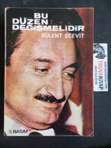 Bu Düzen Değişmelidir