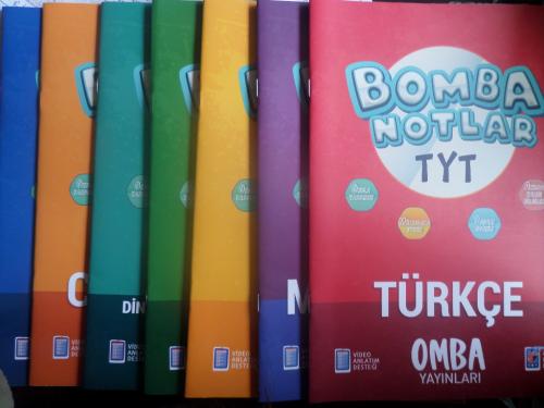 TYT Bomba Notlar / 7 Adet