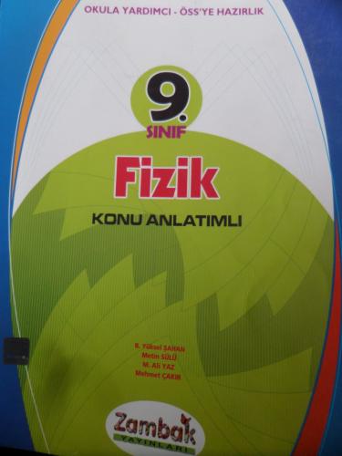 9. Sınıf Fizik Konu Anlatımlı B. Yüksel Şahan