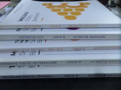 8. Sınıf Modern Bilimler / 5 Kitap (İkinci El)